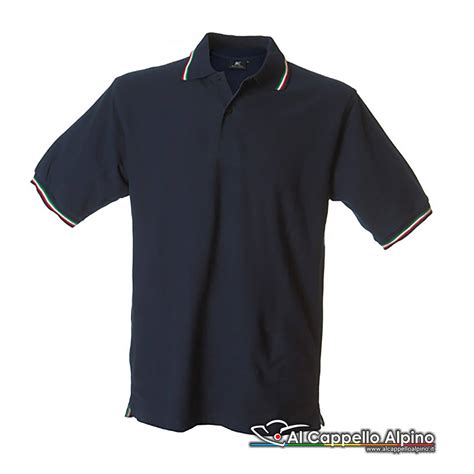 Polo in cotone (Navy) .